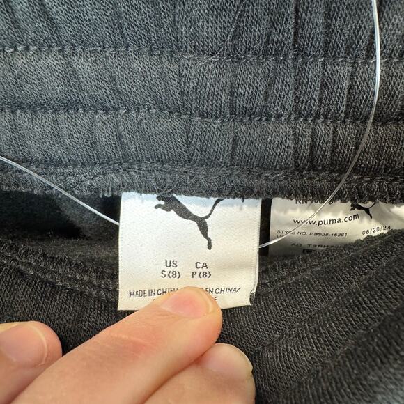 Puma Boy's Black 2pc Hoodie & Shorts Sweat Set Size Small/8 - Picture 6 of 10